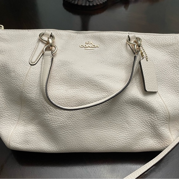 Coach Kelsey Pebbled Leather Satchel - Picture 3 of 11